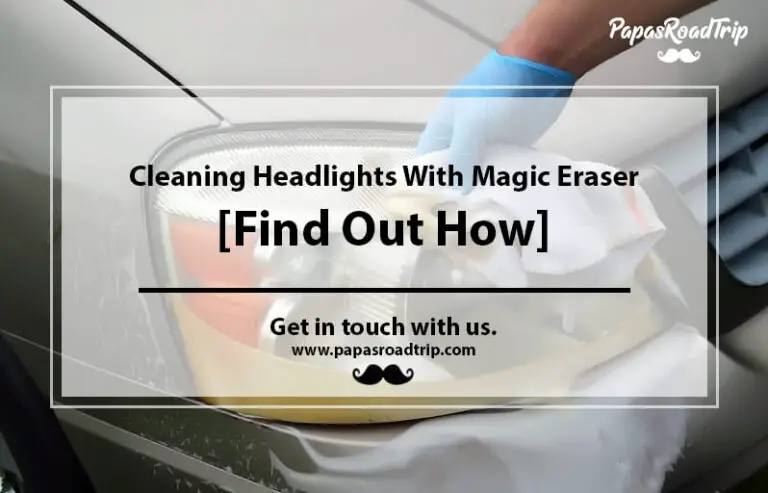 Cleaning Headlights With Magic Eraser-FI