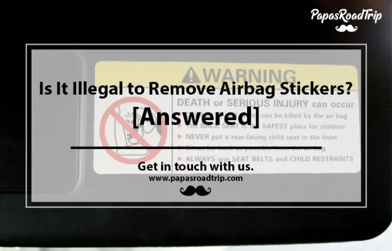 Is It Illegal to Remove Airbag Stickers-FI