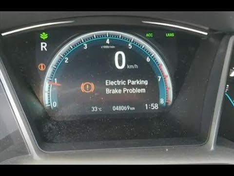 Honda Crv Electric Parking Brake Problem