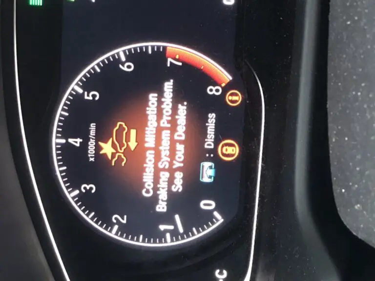 Honda Road Departure Mitigation System Problem Reset