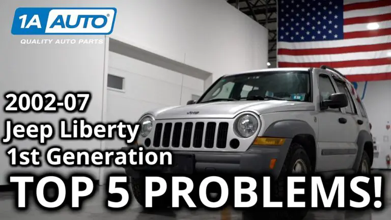 2002 Jeep Liberty Troubleshooting