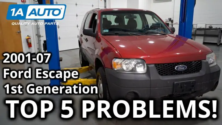 2003 Ford Escape Troubleshooting