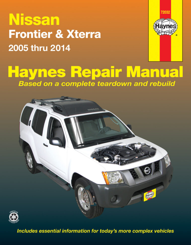 2004 Nissan Xterra Troubleshooting