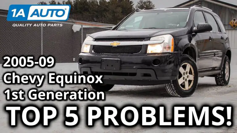 2005 Chevy Equinox Troubleshooting