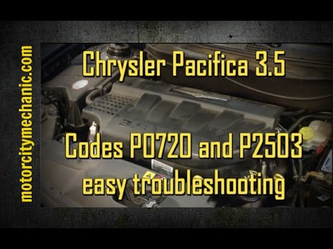 2005 Chrysler Pacifica Troubleshooting