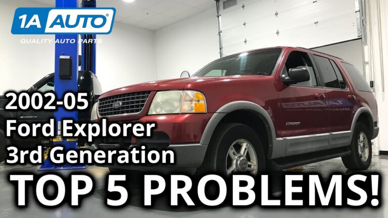 2005 Ford Explorer Troubleshooting