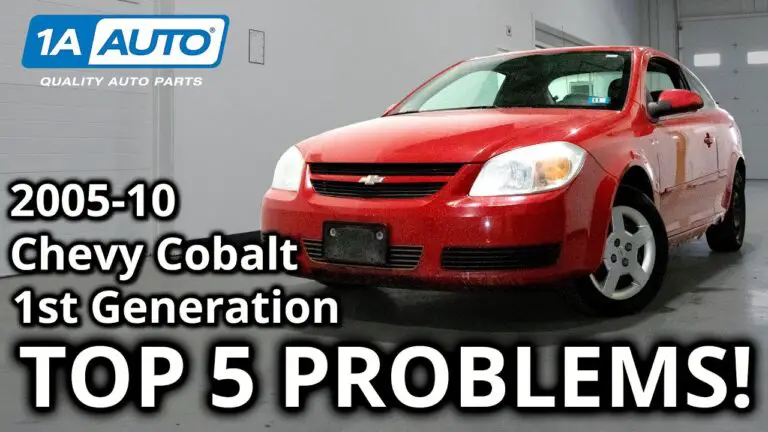 2006 Chevy Cobalt Troubleshooting