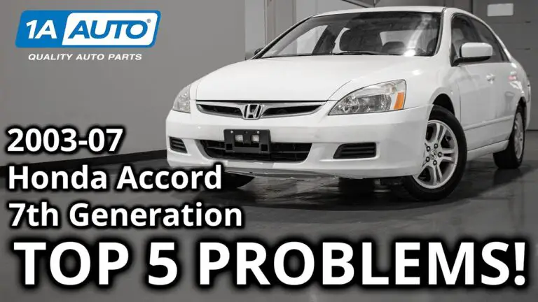 2006 Honda Accord Troubleshooting