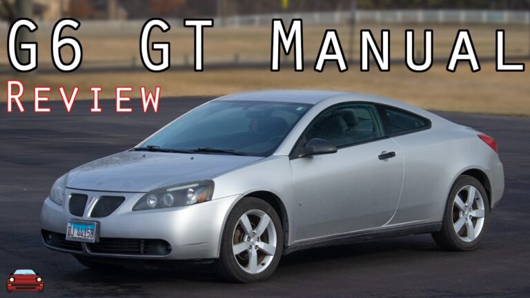 2007 Pontiac G6 Troubleshooting