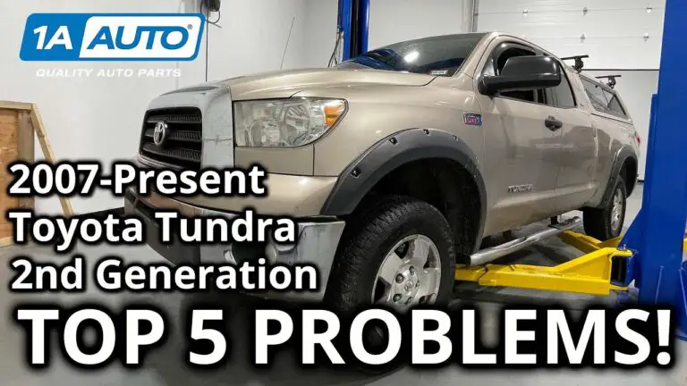 2007 Toyota Tundra Troubleshooting