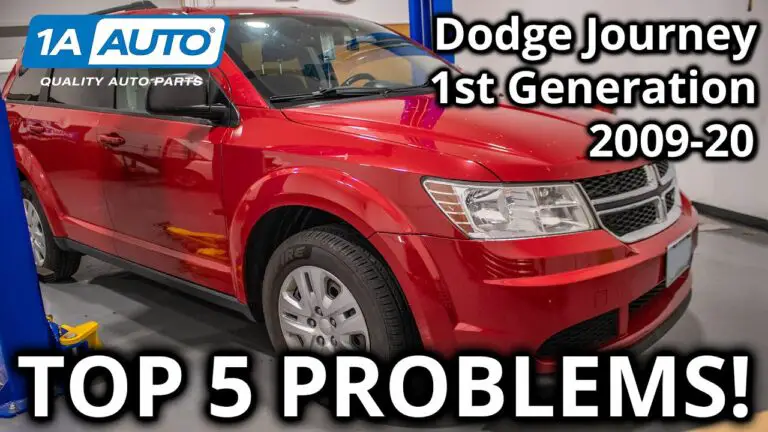 2010 Dodge Journey Troubleshooting