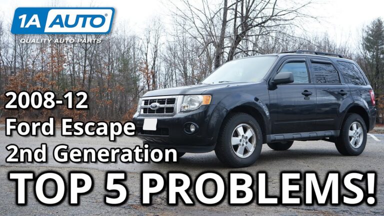 2010 Ford Escape Troubleshooting