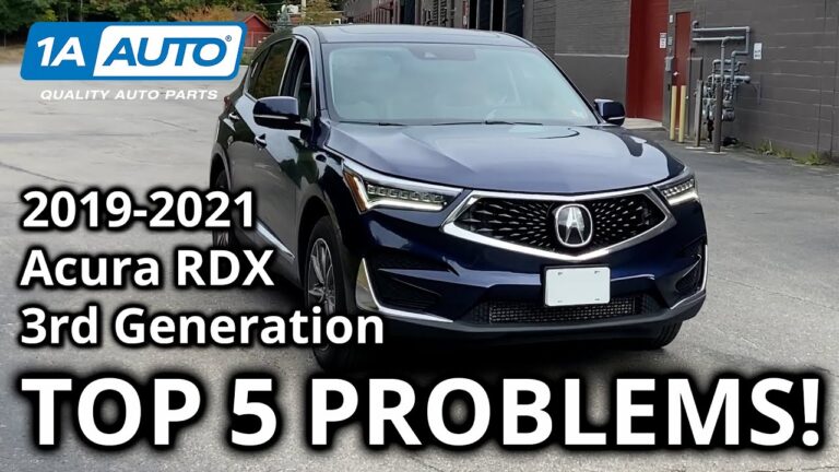 Acura Rdx Troubleshooting