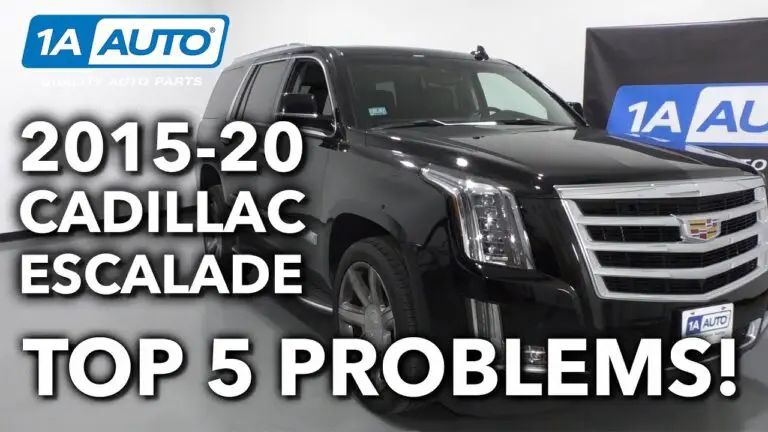 Cadillac Escalade Troubleshooting