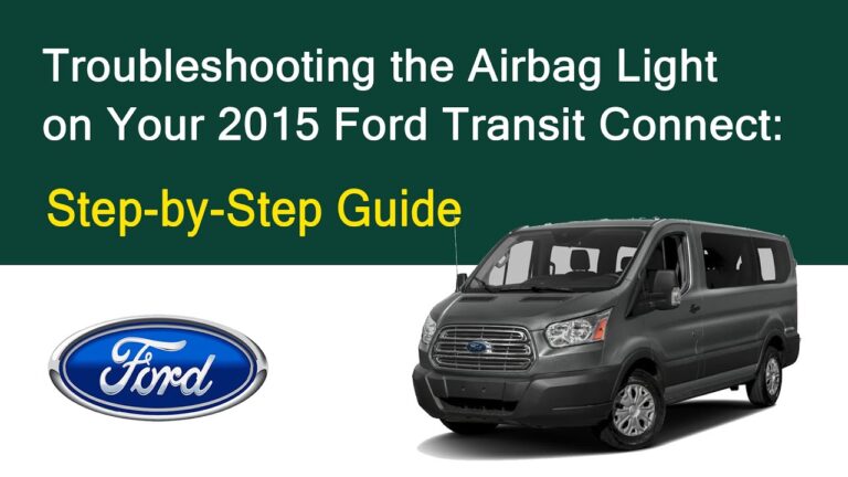 Ford Transit Van Troubleshooting