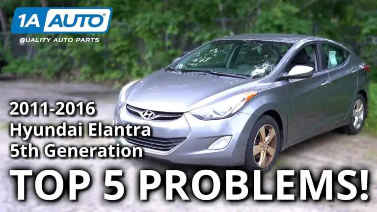 Hyundai Elantra Troubleshooting