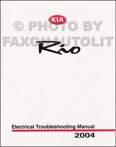 Kia Rio Troubleshooting