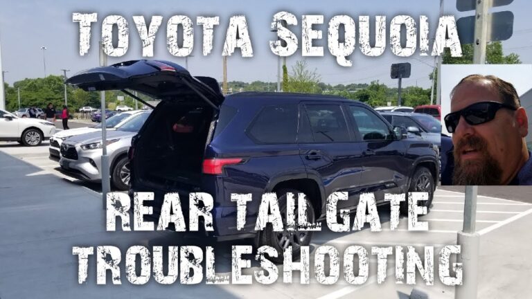 Toyota Sequoia Troubleshooting