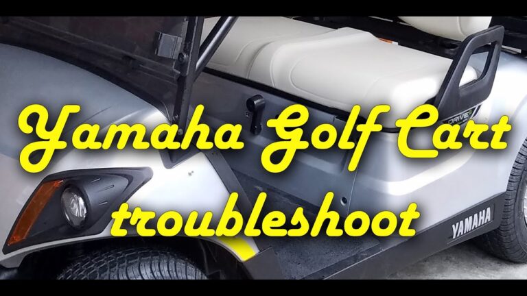 Yamaha Golf Cart Troubleshooting