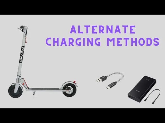 How to Charge Electric Scooter Without Charger