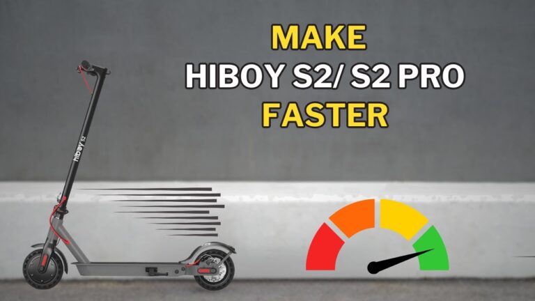 How to Make Hiboy S2 Faster