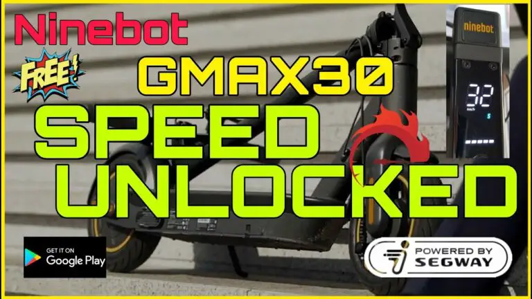 Segway Ninebot G30 Max Speed Hack