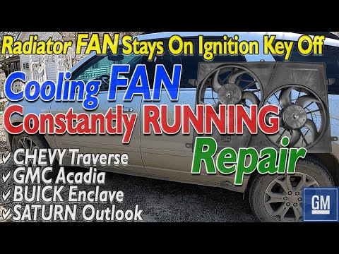 Buick Encore Fan Wont Turn off