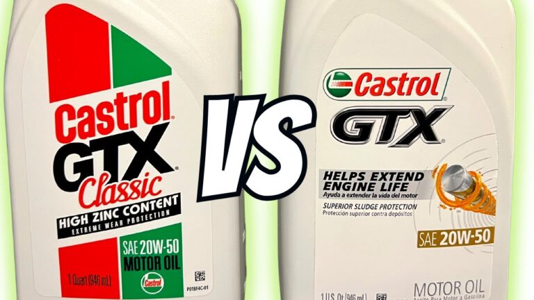 Does Castrol Gtx Have Zinc