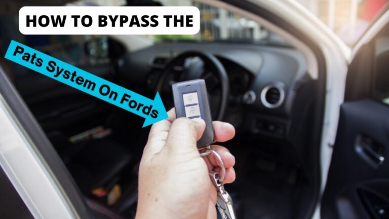 How to Bypass Ford Pats System Without Key