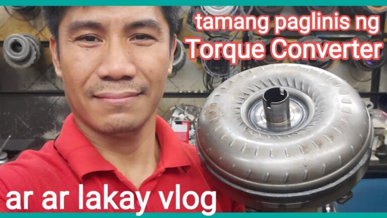 How to Clean Torque Converter Out of Vehicle