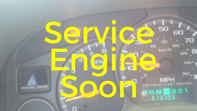 How to Reset Service Engine Soon Light Chevy Silverado