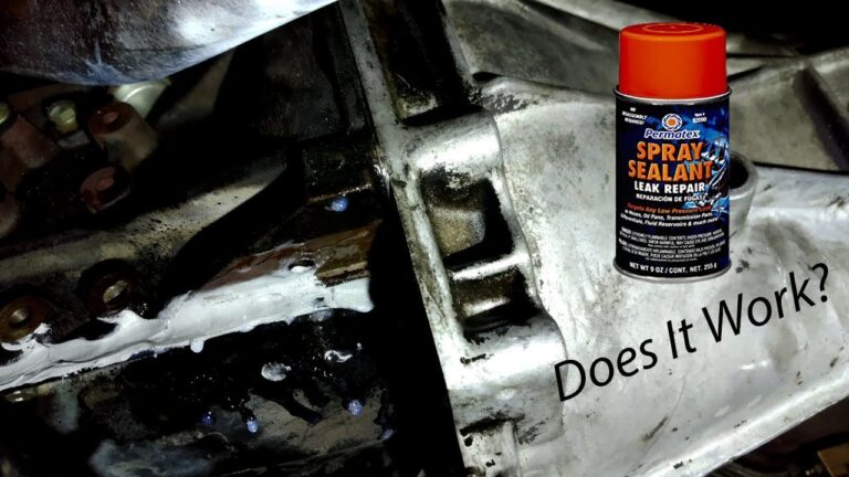 Sealing Motor Oil Leaks from the Outside