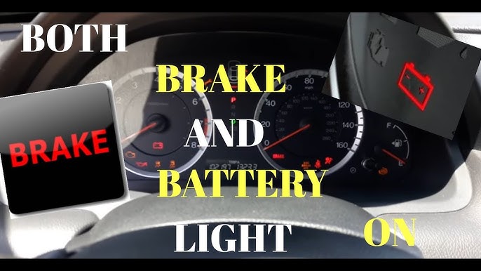 Brake And Battery Light on Causes