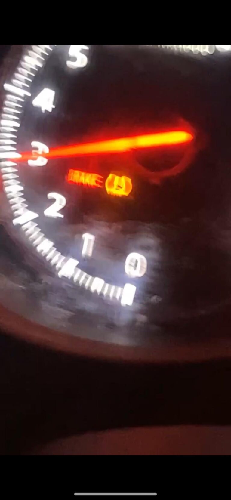 Brake Light Comes on When Accelerating