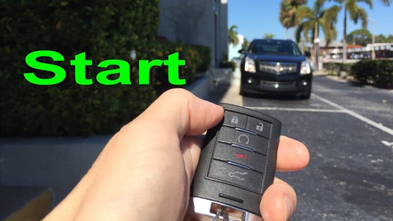 Cadillac Srx Remote Start Not Working
