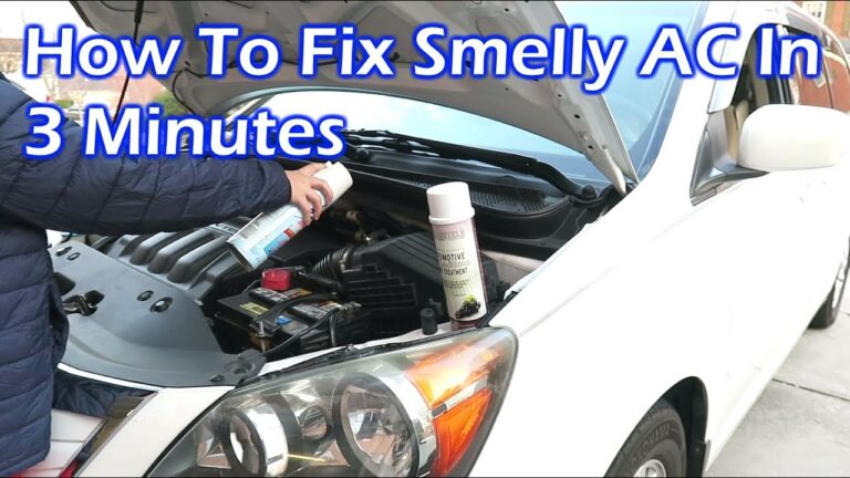 Car Air Conditioner Smells Like Chemicals