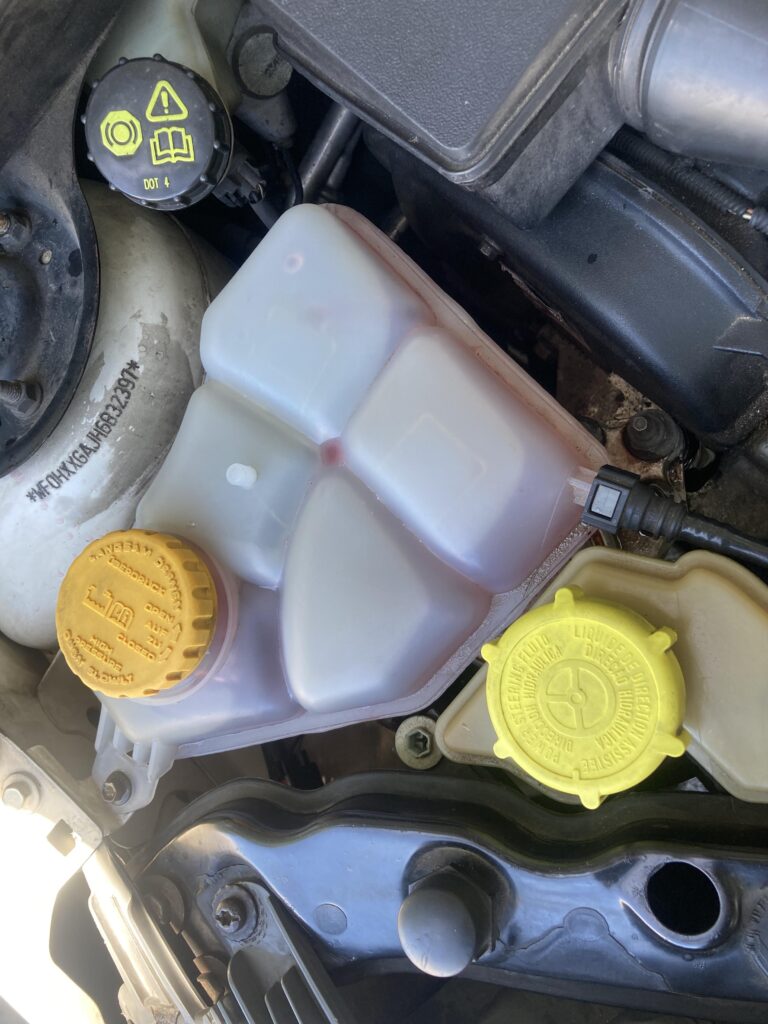 Car Overheating After Blue Devil