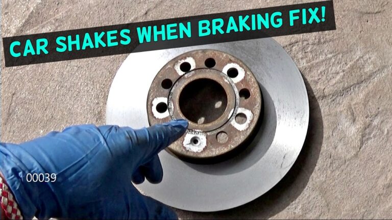 Car Shakes When Braking