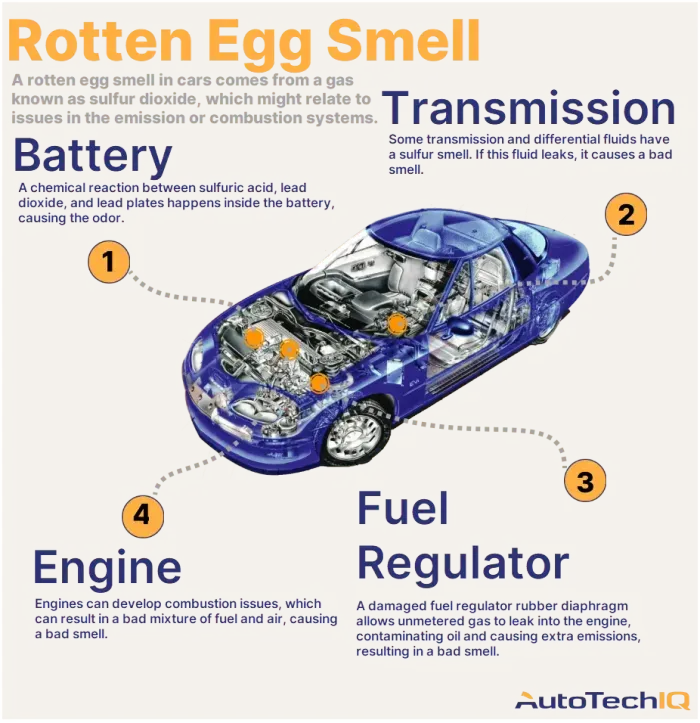 Car Smells Like Rotten Eggs