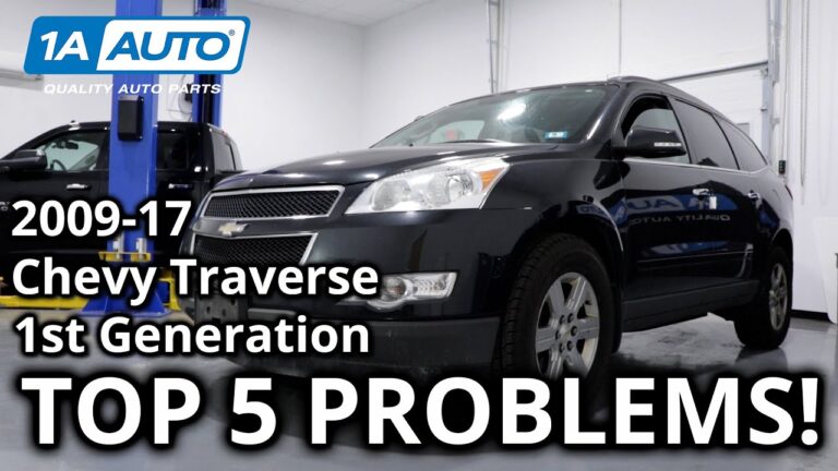 Chevy Traverse Problems