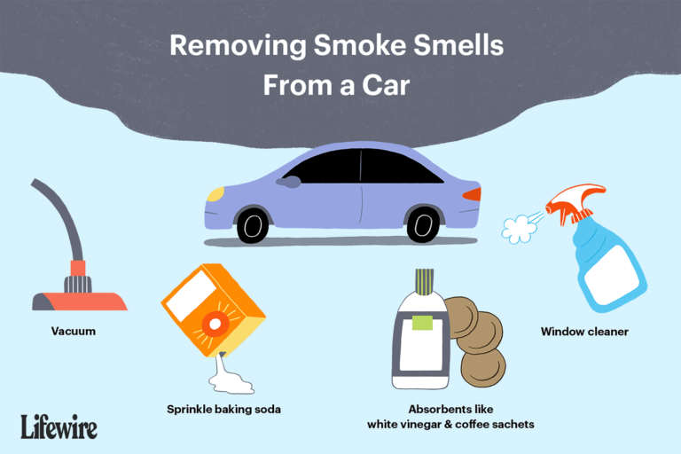 How to Get Smoke Smell Out of Car