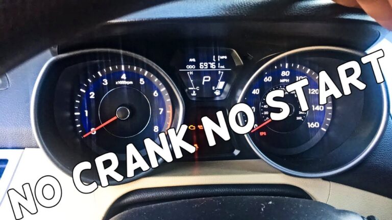 Hyundai Elantra Won'T Start