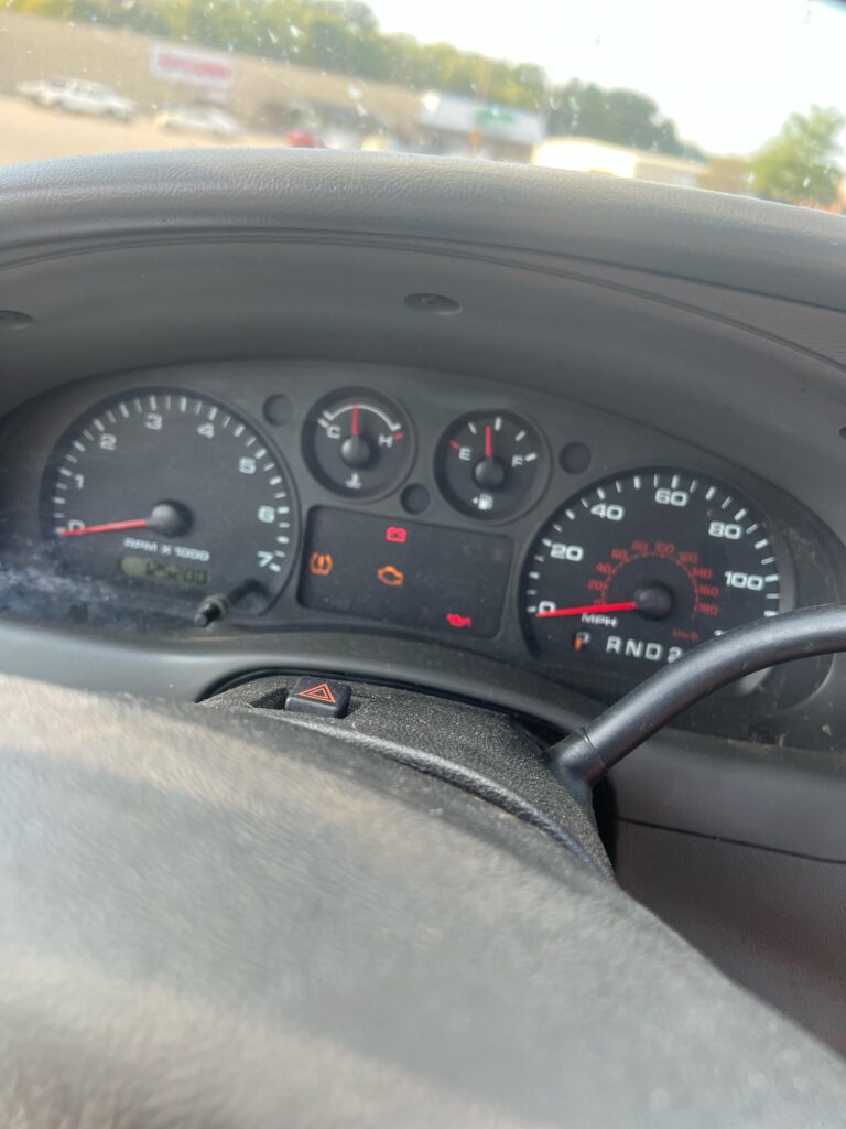Oil Light on Driving