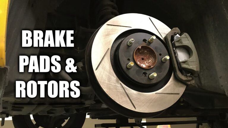 Replace Brake Pads Rotors