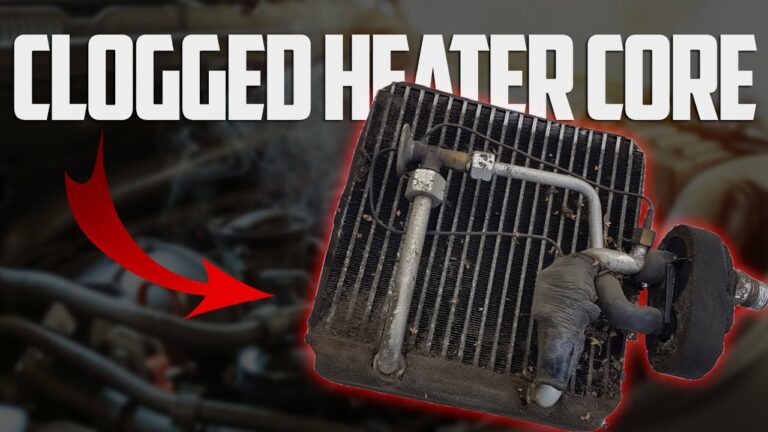 Symptoms of a Clogged Heater Core