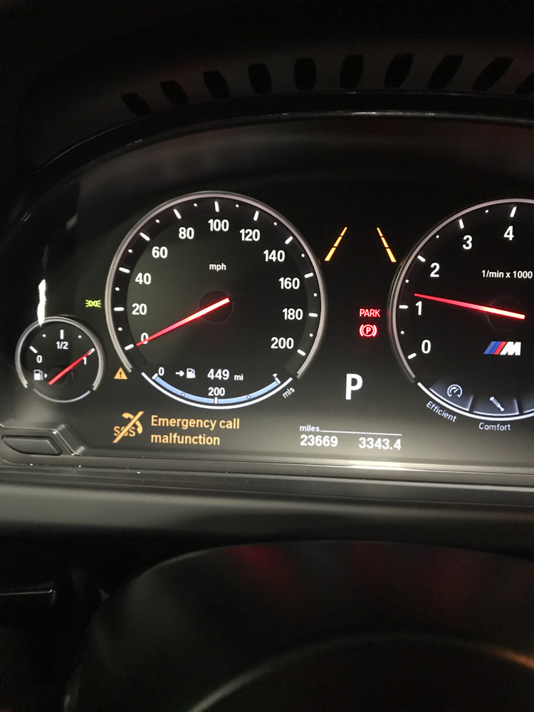 Bmw Emergency Call Malfunction