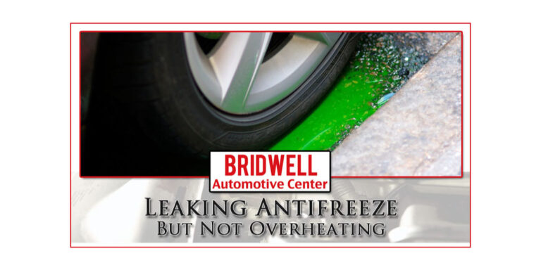 Bmw Leaking Coolant But Not Overheating