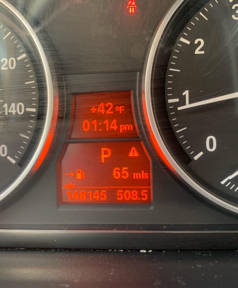 Bmw Triangle With Exclamation