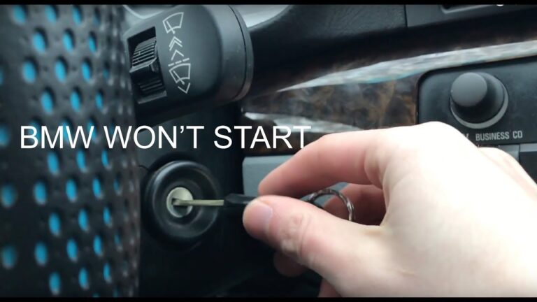 Bmw Wont Start But Has Power