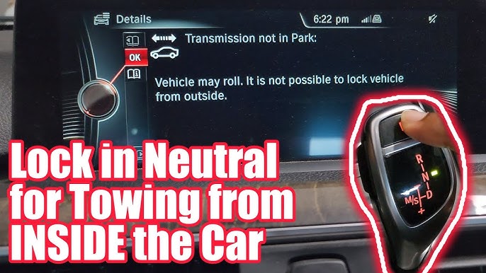 How to Put a Bmw in Neutral Without Starting the Engine